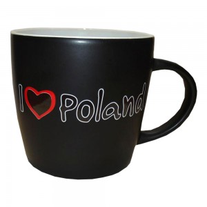KG czarno-biały I Love Poland          