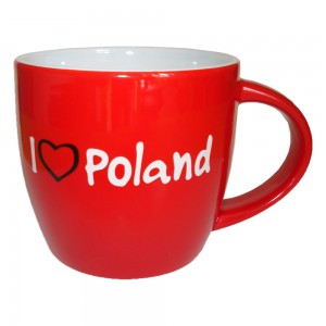 KG czerwony I love Poland            