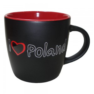 KG czarno-czerwony I love Poland          